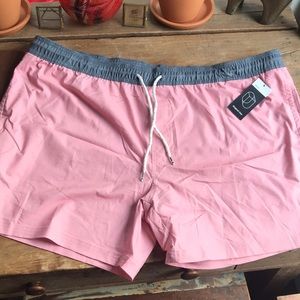 Men’s swim trunks.